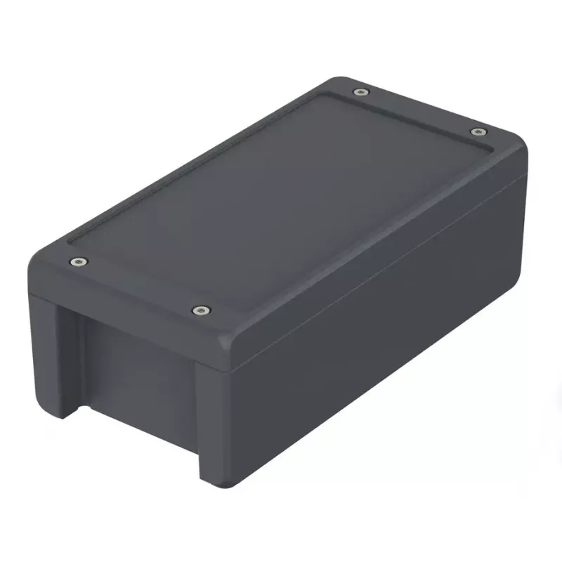 Bopla Bocube Alu BA-S 241309 F Carcasa universal, 259 x 128 x 90 mm, aluminio fundido a presión, Grafito RAL 7024, IP66/IP67 00165234