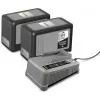 Kärcher Battery Power+ 36/75 Starter-Kit – Batería de Li-Ion 36V 7,5Ah y cargador rápido 2.445-070.0