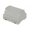 Bopla CombiNorm-Control CNC 105.0 SET Carcasa para carril DIN 107 x 90 x 65,3 mm ABS Gris claro (RAL 7035) 65610105.S1