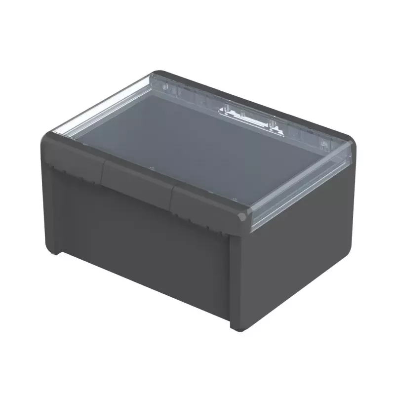 Bopla B 233016 PC-V0-G 7024 Carcasa universal Bocube 239 x 300 x 160 Policarbonato Grafito (RAL 70) 96028574