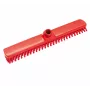 Haug Bürsten cabezal de fregar rojo plástico 400 mm de ancho (FC88901)
