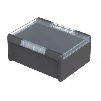 Bopla Bocube B 273616 PC-V0-G-7024 carcasa universal, policarbonato, gris grafito, 364 x 284 x 160 mm 96027674