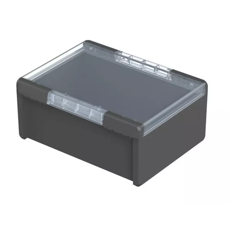 Bopla Bocube B 273616 PC-V0-G-7024 carcasa universal, policarbonato, gris grafito, 364 x 284 x 160 mm 96027674