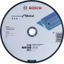 Bosch Standard for Metal 2608619769 Disco de corte 180 mm x 3 mm x 22,23 mm, óxido de aluminio, 1 ud.