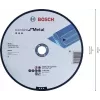 Bosch Standard for Metal 2608619769 Disco de corte 180 mm x 3 mm x 22,23 mm, óxido de aluminio, 1 ud.