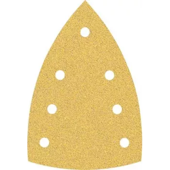 Bosch 2608901675 Set de hojas de lijado para lijadora múltiple, 10 piezas, grano mixto P60/P120/P180, 150 x 100 mm, velcro