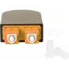 BLUELAN BlueOptics Adaptador loopback de fibra óptica OM2 50/125µm multimodo SC/UPC dúplex férula cerámica -40°C a +85°C (BOLBSCOM2)