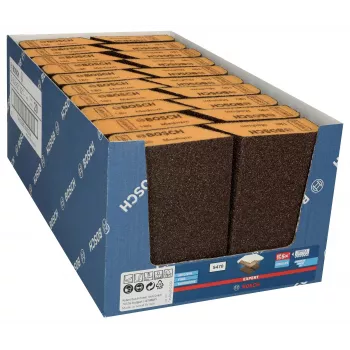 Bosch EXPERT M475 Esponja de lijado, K120 medio, óxido de aluminio, húmedo y seco, bloque rectangular 2608621921