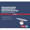 Bosch EXPERT T 118 AHM Hoja de sierra de calar de carburo para acero inoxidable, pack de 3 2608901709