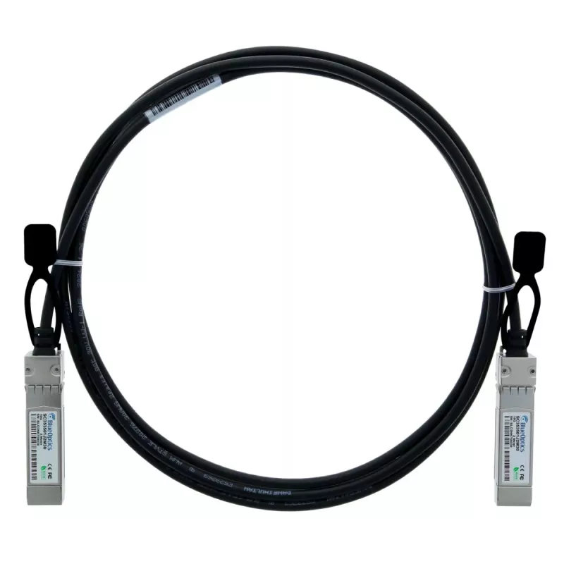 BlueLAN 747521051-BL Cable Direct Attach pasivo 10GBASE-CR SFP+ a SFP+, 0,5 m, AWG30