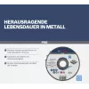 Bosch Standard for Metal Disco de corte 150 mm x 1,6 mm x 22,23 mm, recto, óxido de aluminio, 1 ud. 2608619774