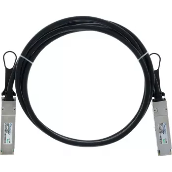 BLUELAN Cable Direct Attach QSFP112 compatible con Amphenol NJAAKK-0007, 400GBASE-CR4, Infiniband, 1,5 m (NJAAKK-0007-BL)