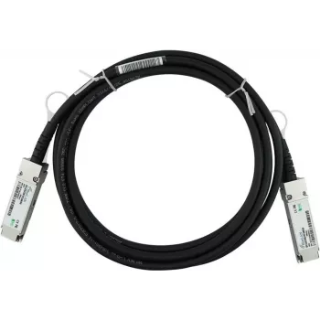 BlueLAN Cable Direct Attach de cobre QSFP+, 40GBASE-CR4, 40 Gbps, 1 m, 30 AWG, pasivo, compatible con Dell GME9UAY GME9UAY-BL