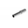 GEDORE red Llave de vaso hexagonal de 1/4 pulgadas, 7 mm, 50 mm de longitud R41000709