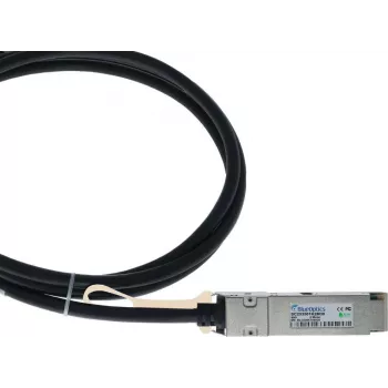 BlueLAN Cable breakout Direct Attach pasivo QSFP 40GBASE-CR4 a 4x10GBASE-CR SFP+, 2 m, AWG30 (compatible con Dell GZH8C42) GZH8C42-BL