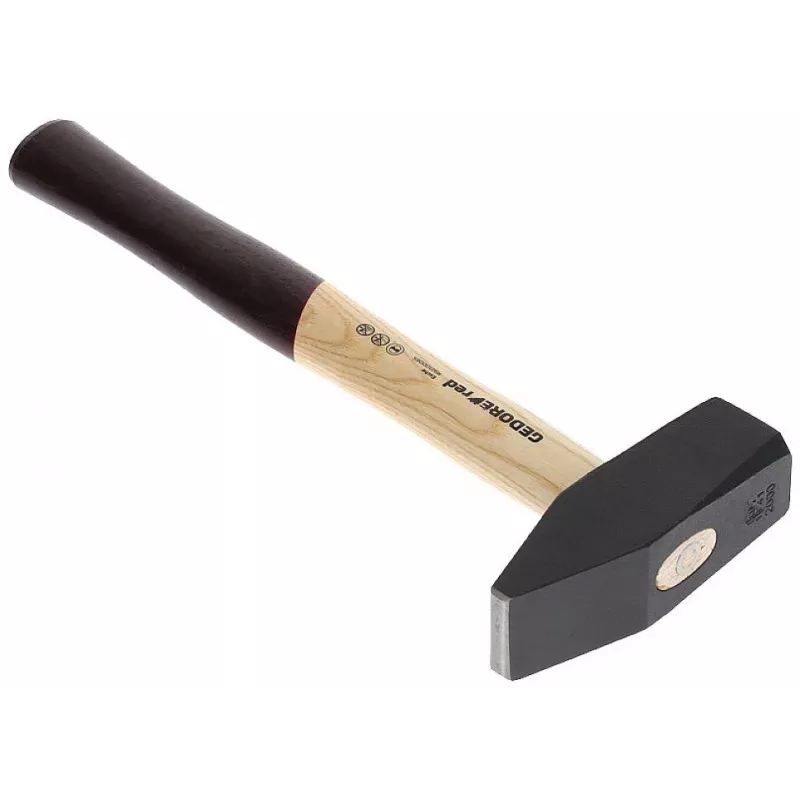 GEDORE red Martillo de cerrajero 2000 g, mango de fresno de 400 mm R92100065