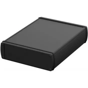 Bopla ABPH 1600-0200 ALUBOS_SET 84166200.HMT1 carcasa universal 169 x 200 x 52 mm aluminio negro RAL 9005
