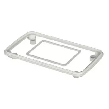 Bopla BOP 500 DI junta Bopad IP65 - RAL 9016 junta decorativa TPE (caucho especial sin olor) blanca (L x An x Al) 131 x 76 x 13,2 mm 1 ud. 35250006
