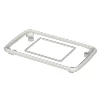 Bopla BOP 500 DI junta Bopad IP65 - RAL 9016 junta decorativa TPE (caucho especial sin olor) blanca (L x An x Al) 131 x 76 x 13,2 mm 1 ud. 35250006