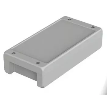 Bopla BA-S 241306 F Bocube Alu carcasa universal, 259 x 128 x 60 mm, gris claro (RAL 7035) 00165225