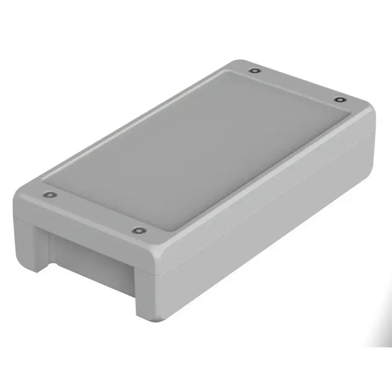 Bopla BA-S 241306 F Bocube Alu carcasa universal, 259 x 128 x 60 mm, gris claro (RAL 7035) 00165225