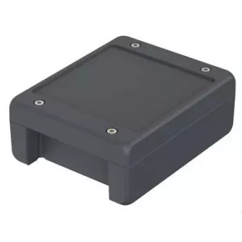 Bopla BA-S 141306 F Bocube Alu carcasa universal, 159 x 128 x 60 mm, aluminio fundido a presión, gris grafito (RAL 7024) 00163224