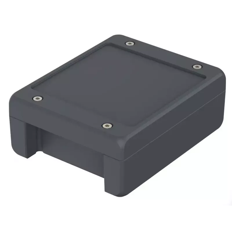 Bopla BA-S 141306 F Bocube Alu carcasa universal, 159 x 128 x 60 mm, aluminio fundido a presión, gris grafito (RAL 7024) 00163224