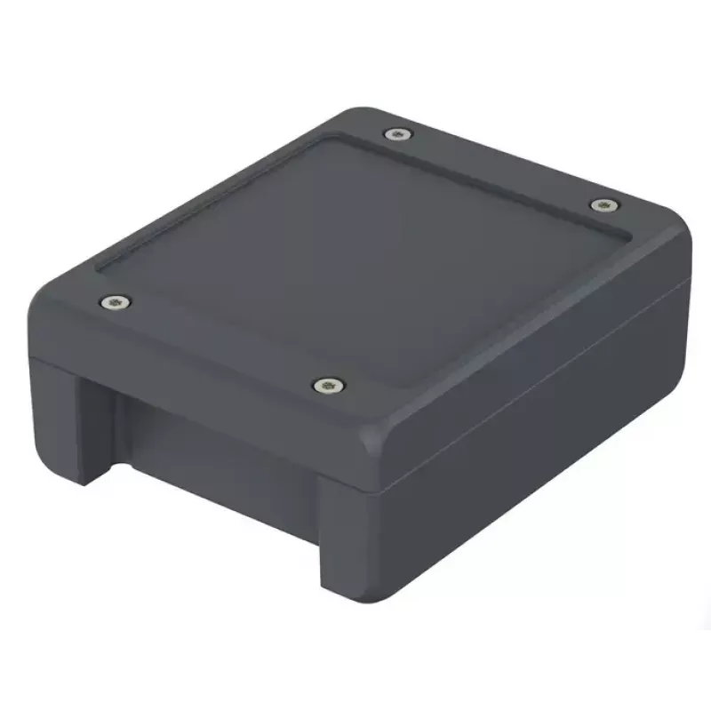 Bopla BA-S 141306 F Bocube Alu carcasa universal, 159 x 128 x 60 mm, aluminio fundido a presión, gris grafito (RAL 7024) 00163224