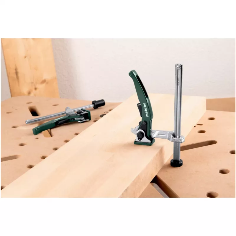 Metabo sargento de apriete rápido vertical para bancos de trabajo MWB, 155 mm de apertura, 70 mm de saliente 630139000