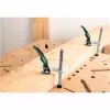 Metabo sargento de apriete rápido vertical para bancos de trabajo MWB, 155 mm de apertura, 70 mm de saliente 630139000