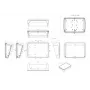 Bopla BoPad BOP 10.1 P-9016-SET carcasa para pantalla 285 x 198 x 92,90 mm ABS blanca RAL 9016 35110176.HMT1
