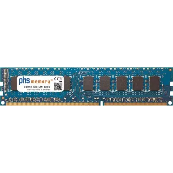 PHS-memory 8GB DDR3 ECC UDIMM 1333MHz PC3-10600 CL9 2Rx8 240-pin para Supermicro X9SCL+-F -B SP331581