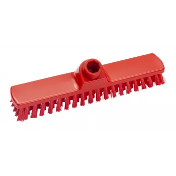 Haug Bürsten FC88101 Cepillo de fregar de plástico rojo, 28 cm de ancho
