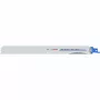 Bosch PRO Medium-Thick Metal hoja de sierra sable precisa S1237BEF, 300 mm, pack de 5 2608658996