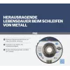 Bosch Standard for Metal disco de desbaste 125 x 6,0 mm centro abombado Type 27 óxido de aluminio 2608619777