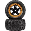 Reely RE-7042668 juego de ruedas on-road 1:10 (2 uds., 65 mm, hexágono de 12 mm, negro)