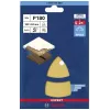 Bosch EXPERT C470 hojas de lijar perforadas grano 180 para lijadora orbital 102 x 93 mm, pack de 10 2608900889