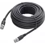 Sygonix SY-4714548 cable de extensión de vídeo BNC conector macho a BNC conector macho 2m negro