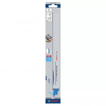 Bosch Professional S1237HBF hoja de sierra sable para metal grueso, 300 mm, pack de 5 2608659000