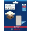 Bosch Expert M480 set de redes de lijado para lijadora orbital, 3 piezas, grano 80/120/180, 115 x 107 mm, velcro 2608901666