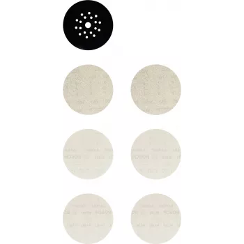 Bosch Expert M480 225 mm set de malla de lijado para lijadora de pladur, grano P80/P120/P180, 3 piezas 2608901667
