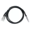 BlueLAN cable Direct Attach Breakout QSFP-DD 400G a 4x 100G QSFP56, 2m, pasivo, AWG26, compatible con Arista (CAB-D-4Q-400G-2M-BL)