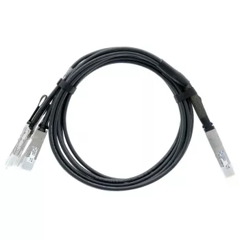 BlueLAN cable Direct Attach Breakout QSFP-DD 400G a 4x 100G QSFP56, 2m, pasivo, AWG26, compatible con Arista (CAB-D-4Q-400G-2M-BL)