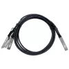 BlueLAN cable Direct Attach Breakout QSFP-DD 400G a 4x 100G QSFP56, 2m, pasivo, AWG26, compatible con Arista (CAB-D-4Q-400G-2M-BL)
