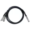 BlueLAN cable Direct Attach Breakout QSFP-DD 400G a 4x 100G QSFP56, 2m, pasivo, AWG26, compatible con Arista (CAB-D-4Q-400G-2M-BL)