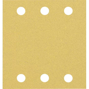 Bosch C470 Best for Wood and Paint hojas de lija, grano 80, 107 x 115 mm, pack de 50 2608901656