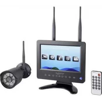Sygonix SY-4548736 set de cámara de vigilancia inalámbrica 4 canales con 1 cámara 720p 2,4 GHz