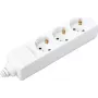 SYGONIX BT-2372208 Regleta, 6 tomas, cable de 1,5 m, blanco