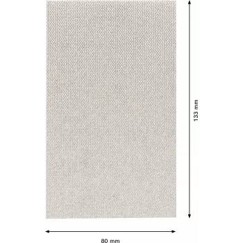 Bosch Expert M480 Malla de lija para lijadora de pladur, grano 80, 107 x 115 mm, 10 uds. 2608901690