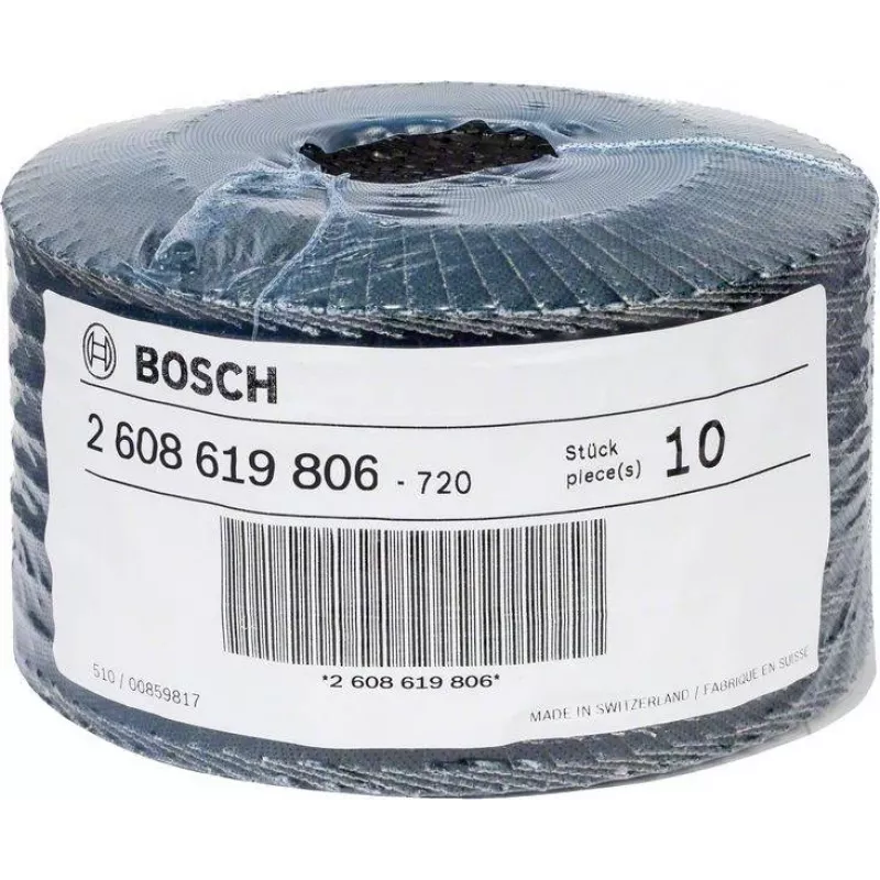 Bosch Accessories 2608619806 Expert for Inox disco de desbaste X-LOCK 125 mm, grano 60, 1 ud.